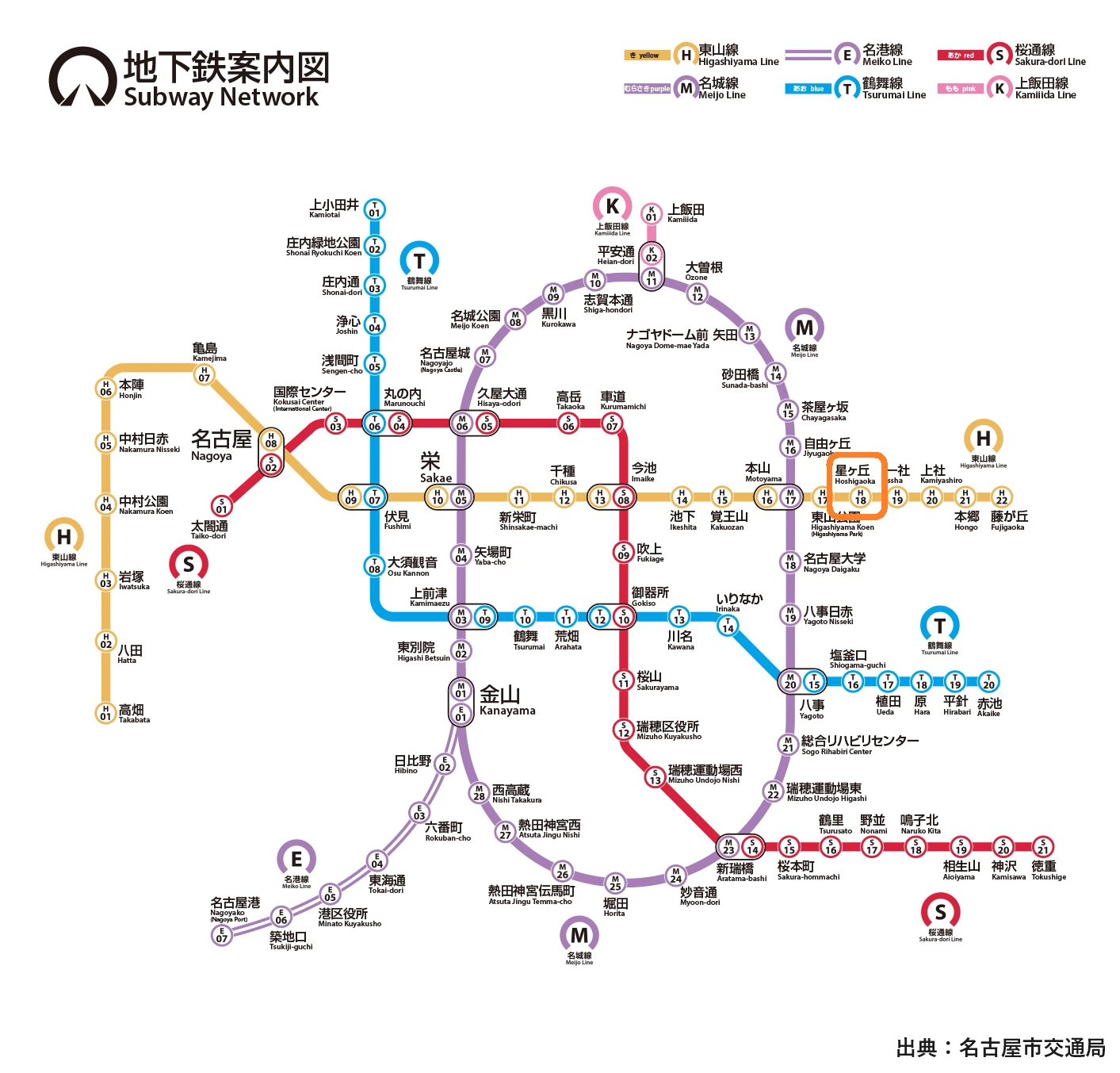 地下鉄路線図