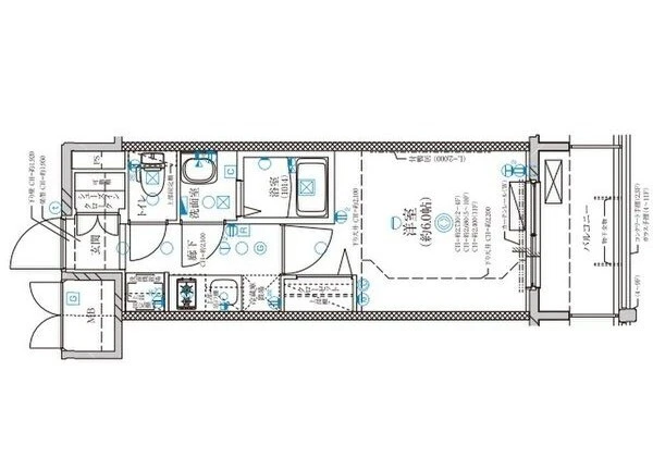 マンションの間取り図