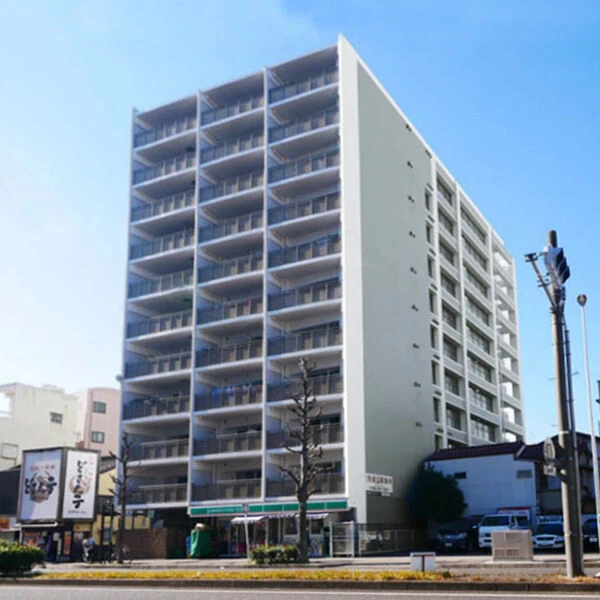 マンションの全景