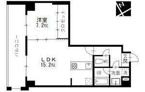 マンションの間取り図