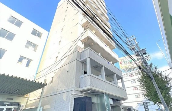 【名古屋賃貸178-602】IWATSUKA RISE602・東山線・岩塚5分♪デザイナーズワンルーム・10.5帖・5.8万円・ネット無料・オートロック・TVインターフォン・独立洗面台・鉄筋コンクリート造・2008年築造|名古屋のお部屋探しはチェンバース