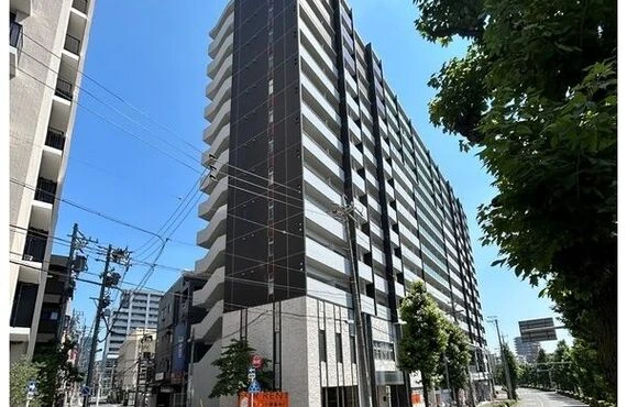【名古屋賃貸114-422】パークフラッツ金山422・名城線・金山駅3分♪デザイナーズ1K・7帖・6.6万・オートロック・宅配BOX・シャワートイレ・浴室乾燥・バイク可・鉄筋コンクリート造・2007年築造|名古屋のお部屋探しはチェンバース