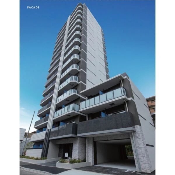 マンションの全景