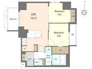 マンションの間取り図