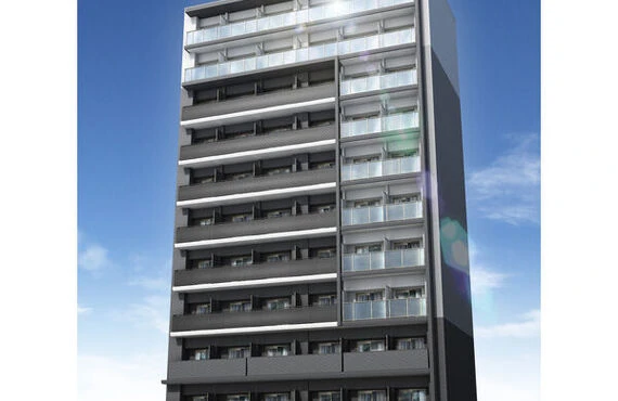 【名古屋賃貸097-302】ディアレイシャス上前津302・名城線・東別院6分♪デザイナーズ1K・6帖・6.8万円・ネット無料・オートロック・TVインターフォン・洗髪洗面化粧台・シャワートイレ・オートバイ駐車場・鉄筋コンクリート造・2020年築造｜名古屋のお部屋探しはチェンバース