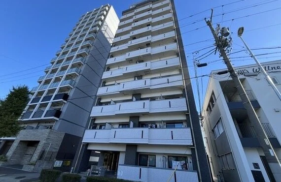 【名古屋賃貸182-07A】ピーステン名駅南07A・名古屋本線・山王6分♪デザイナーズ1K・8.4帖・6.6万・ペット可・インターネット無料・独立洗面台・シャワートイレ・オートロック・TVインターフォン・鉄筋コンクリート造・2013年築造｜名古屋のお部屋探しはチェンバース