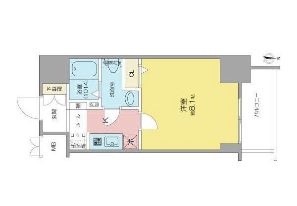 マンションの間取り図