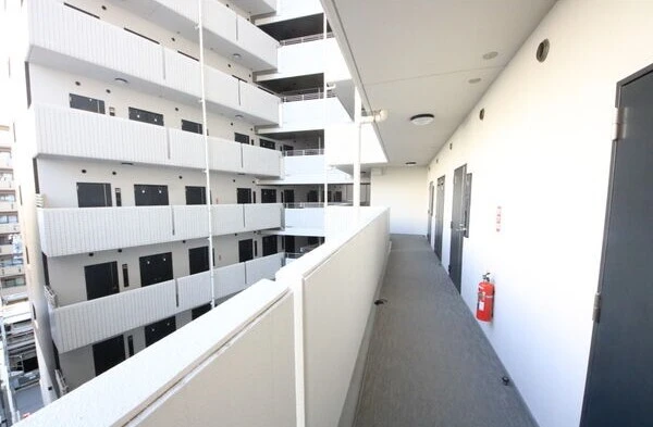 マンションの廊下(共用部）